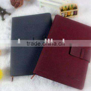PU Pull-up Soft Leather Journal Business Notebook