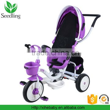 Baby stroller tricycle kids ride on toys, custom cheap kids bicycle child tricycle for kids