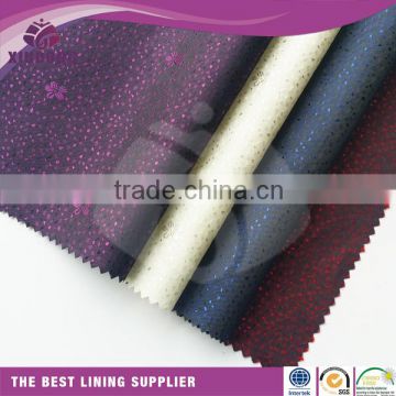 Poly viscose suit fabric/soft lining fabric/best lining fabrics for mens suit