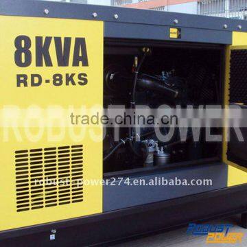 9KVA Mobile Silent Diesel Generator Sets