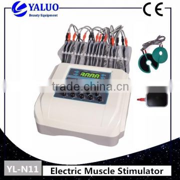 Professional fitness EMS Electro stimulation machine combining infrared slimming and electronic muscle