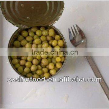 400G Tins Packaging Canned Green Peas