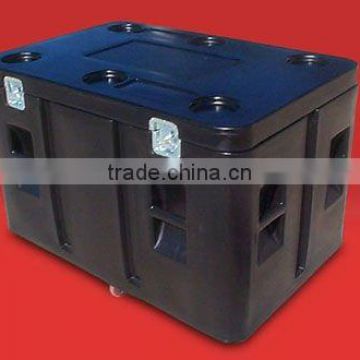 supply OEM rotational moulded plastic transportation box , rotomoulding PE storage box