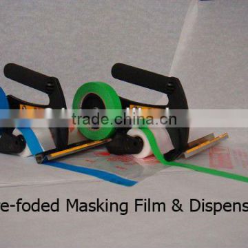 Pre-folded Masking Film