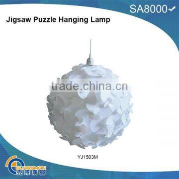 Colorful hanging party IQ jiasaw puzzle lamp