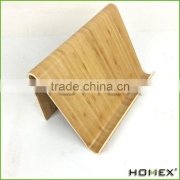 Bamboo tablet pc stand/ tablet display stand Homex-BSCI