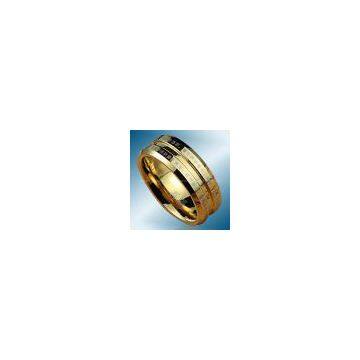 Lucky Gold Tungsten Ring Hot Sales