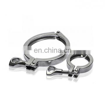 A set of 38 mm Pipe O/D Sanitary 5-1/2 " 316 stainless steel pipe stainless tube sizes stainless steel flanged tee