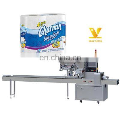 Factory price single toilet roll paper packing machine