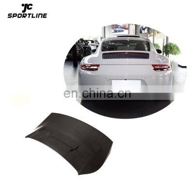 JCSPORTLINE Pre-preg Rear Trunk Lid for Porsche 911 991 Carrera 4 S 4S Coupe 2-Door 2013-2018