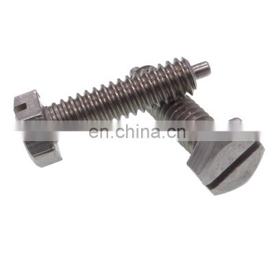 Customize Hexagon Screw Slotted Stainless High Tensile Hex Socket Screw