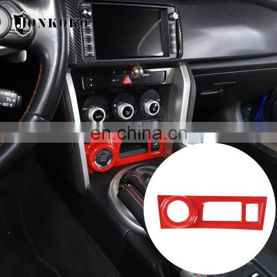 Car accessories, decoration accessories 12-20 For Toyota 86/Subaru BRZ One-Key Starter Frame ABS Sport Red 1 Piece Set