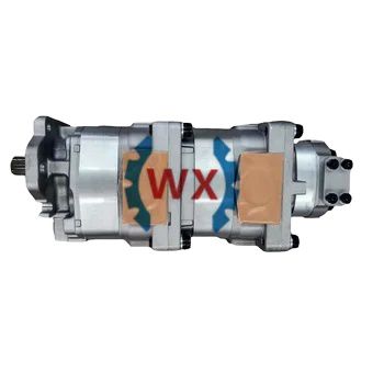 WX Wheel loader Parts tandem hydraulic gear pump 705-22-40090 for komatsu wheel loader WA400-3