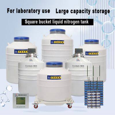 Bhutan liquid nitrogen cell culture storage KGSQ Aluminum alloy cryogenic tank