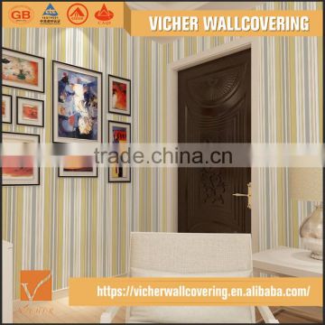 Professional Manufacturer PVC Material Top Quality Latest Design Home Decoration Nature Wallpaper