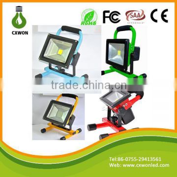 Factory price cheap portable rchargeable led flood light