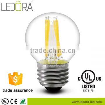 LED high efficient to light no plastic body P45 E27 led lighting bulb