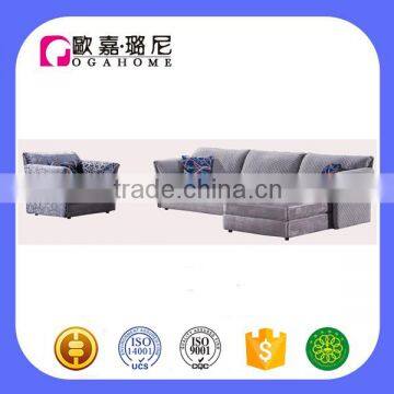 2015 Simple Modern Style High Quality Fabric Living Room Furniture Sofa