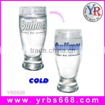 2014 new hight quality products promotional gift glass beer cup