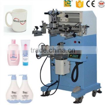 china supplier 2016 glass bottle tube cup paper box Silk screen printing machine for sale LC-PA-300E