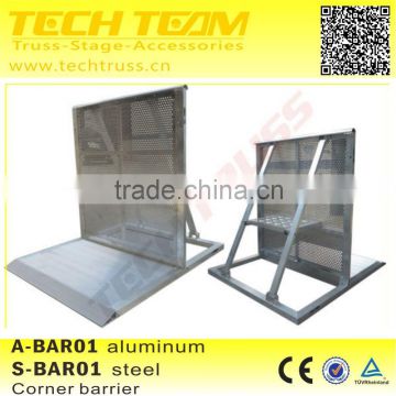 Aluminium barriers , corner event crowd barriers                        
                                                Quality Choice