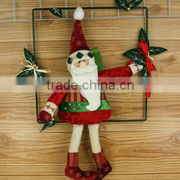 2014 New Arrival Christmas Hanging Ornaments Decoration Santa Claus Snowman Christmas door hanging Christmas suppliers