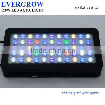 2013 Dimmable 120W aquarium led lighting for soft/hard corals