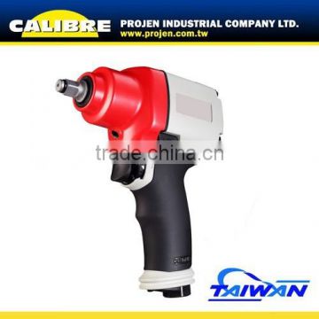 CALIBRE one hand switch 3/8" Aluminum Impact Wrench Twin Hammer Air Impact Wrench