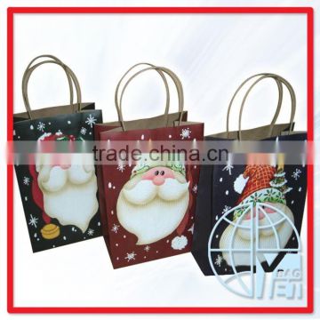 Christmas shopping kraft Bags