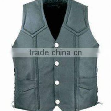 DL-1582 Custom Leather Vest