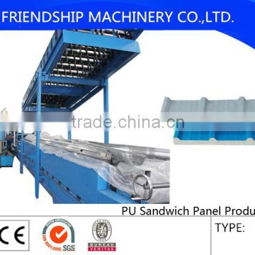 Simple Continuous PU Sandwich Panel Production line