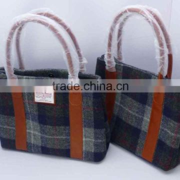 Japan fashion tweed bag series maded in Shenzhen factory