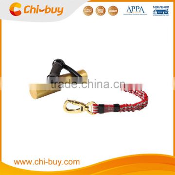 2.5-63cm, Red Color, Eva Plastic Handle Elastic Nylon Dog Leash