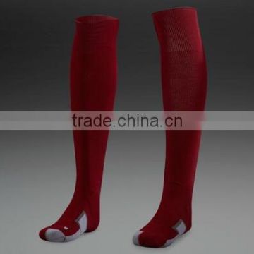 Free shipping to France Portugal 2016/17 Newest football socks red white customs best quality soccer socks