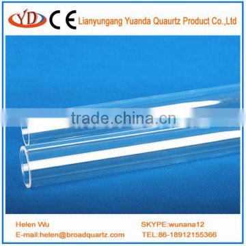 China manufacturer quartz glass tube/quartz tube for test