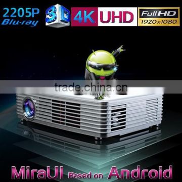 4K Ultra HD Blu-ray 3D Projector / Bluetooth Projector / Android 4.2.2 Projector