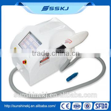 CE Approved Portable Q-switch Nd Yag Laser 1064&532 nm Machine