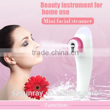 2016 best selling facial steamer vaporizer nano spray steamer machine portable nano mist spray