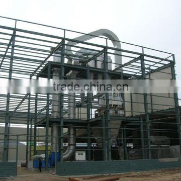 small scale starch flour dryer for 100T starch production line
