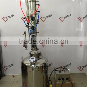 50Lt/100Lt Popular Home Alcohol Stills Distillation Machine with Bubble Plate