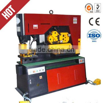 Q35Y-90T formed steel punch and shear machine/Hydraulic Ironworker for punching and cutting