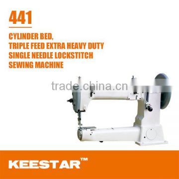 441 compound feed cylinder bed heavy duty sewing machine