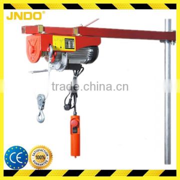 High power 1000kg electric mini hoist with long working time motor