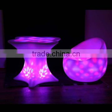 illuminated led sofa chair with 16 color changing
