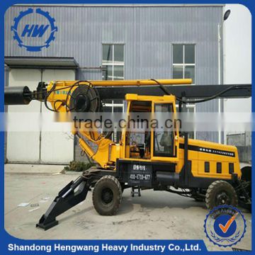 New design best price hard rock rotary drilling machine/rotary drilling rig
