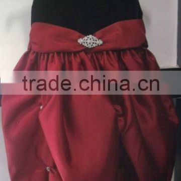 red black flower girl dresses sleeveless dress