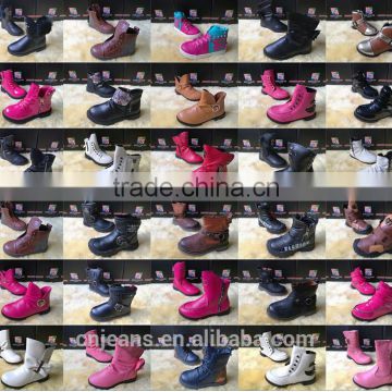 GZY good quality mixed style children boots stock-lot