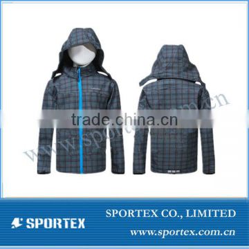 2013 OEM Mens waterproof jacket, High quality outdoor clothing for men, Mens windproof softshell jacket