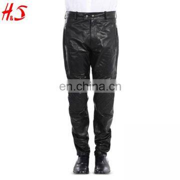 2017 New Autumn Wholesale Dongguan Clothing Fashion Man Leather Pants