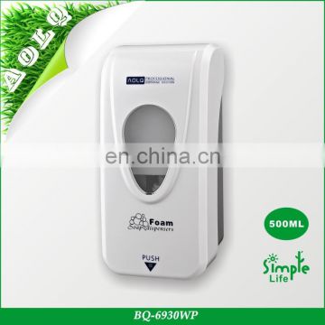 Best Sale 500ML wall mounted manual foam lotion soap dispenser